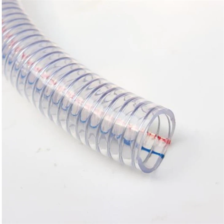 clear hose with reinforced wire-4