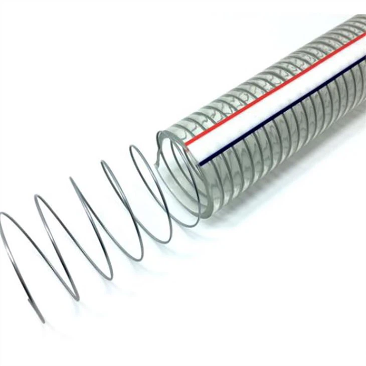 clear hose with reinforced wire-2