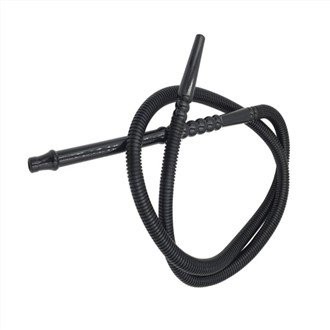 유리를 가진 실리콘 물 담뱃대 호스